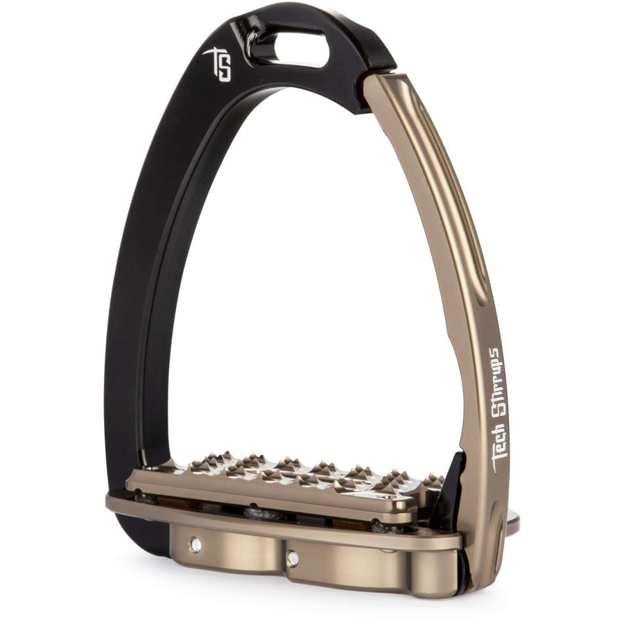 Tech Stirrups Stirrups Venice Plus EVO Black/Brown