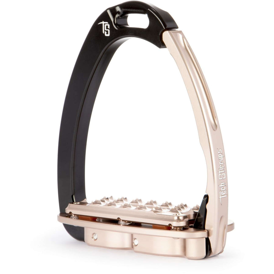 Tech Stirrups Stirrups Venice Plus EVO Black/Rosegold