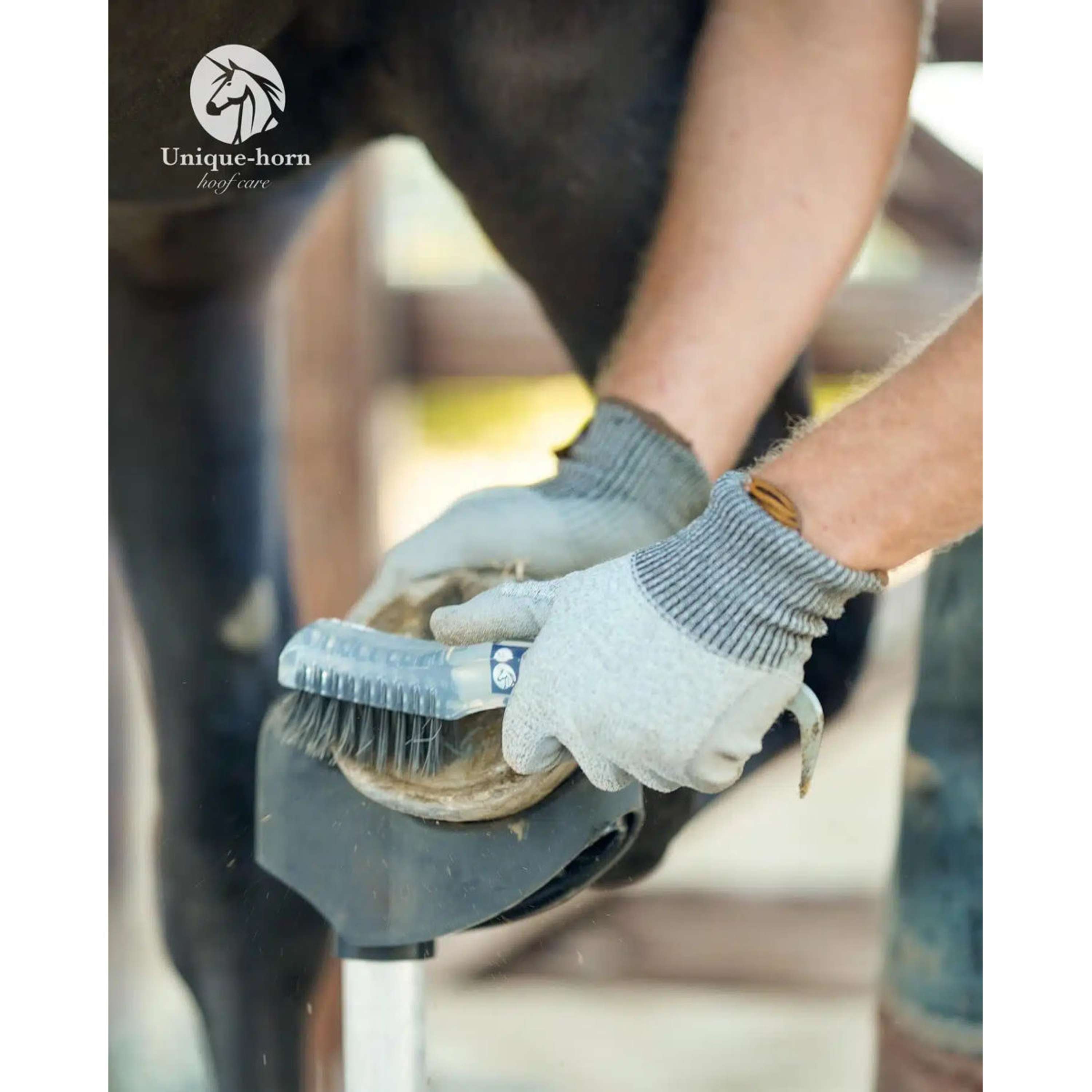 Unique-horn Hoof Pick Titan Black/Silver