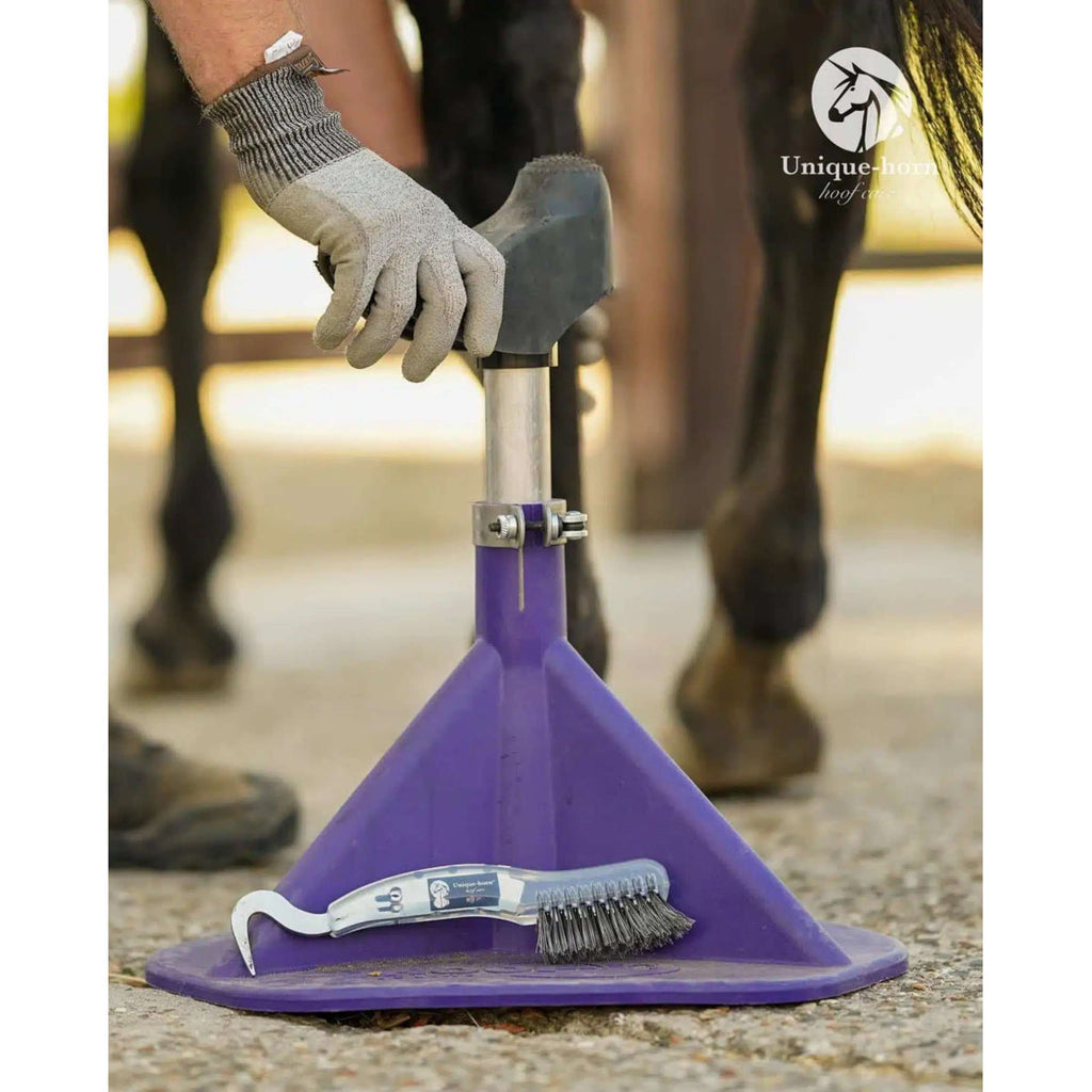 Unique-horn Hoof Pick Titan Black/Silver