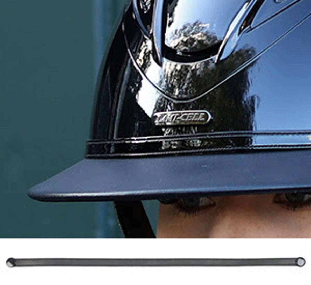 Lami-Cell Helmet Strap Leer Black