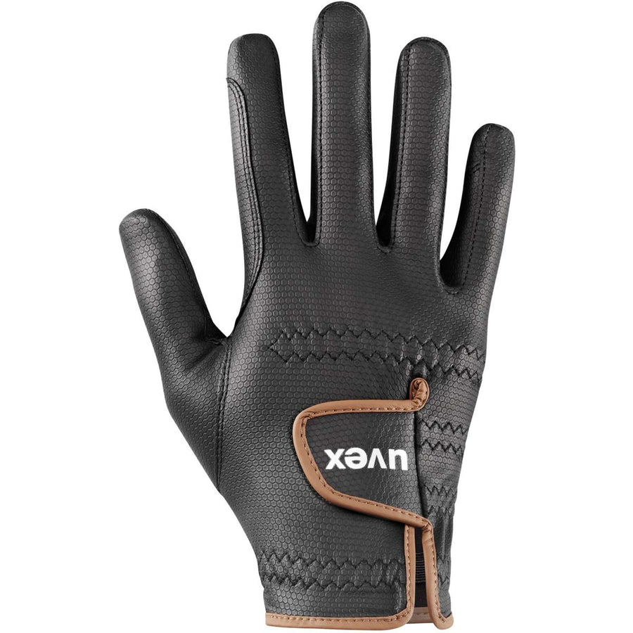 Uvex Riding Gloves Topstyle Black/Caramel