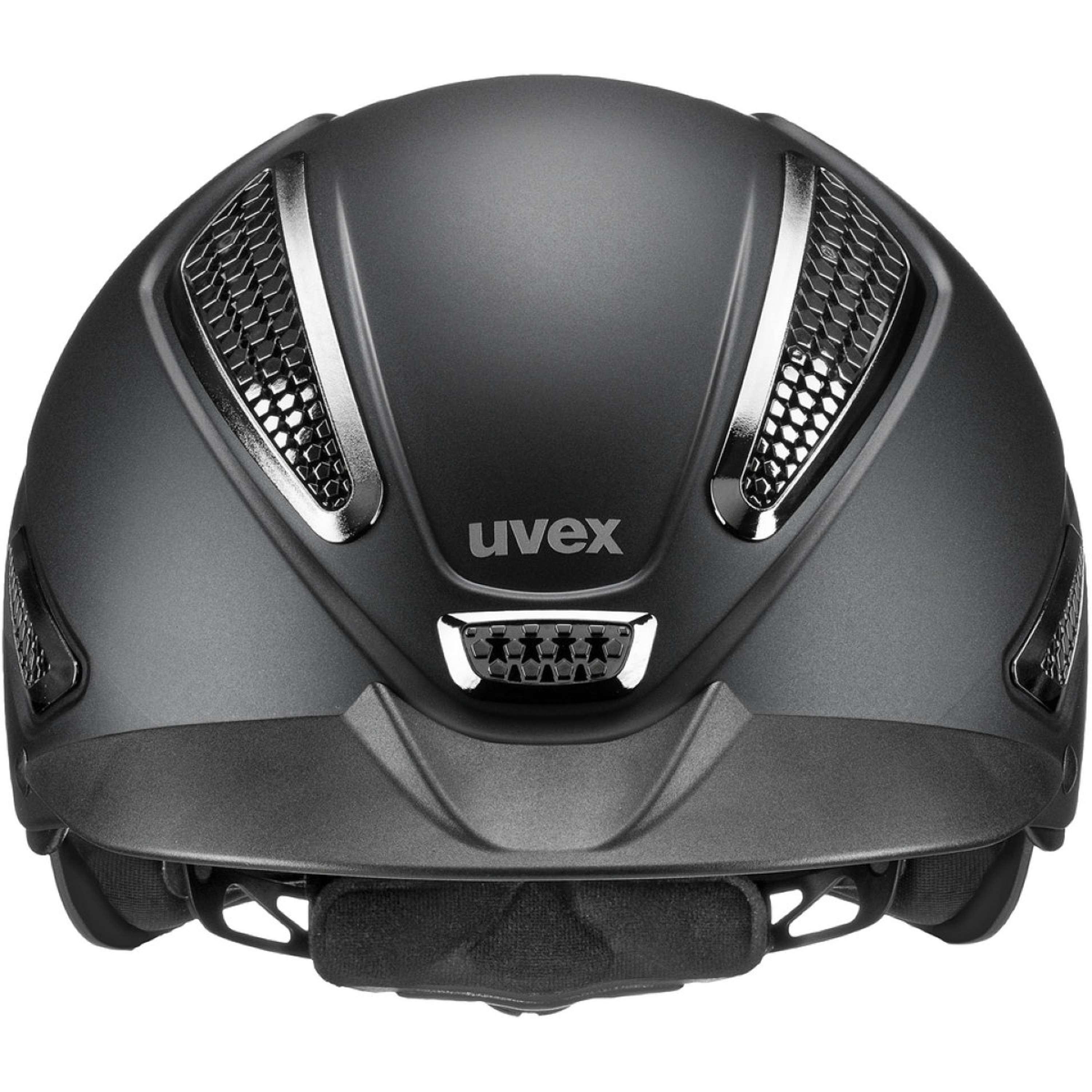 Uvex Cap Perfexxion III Chrome Black