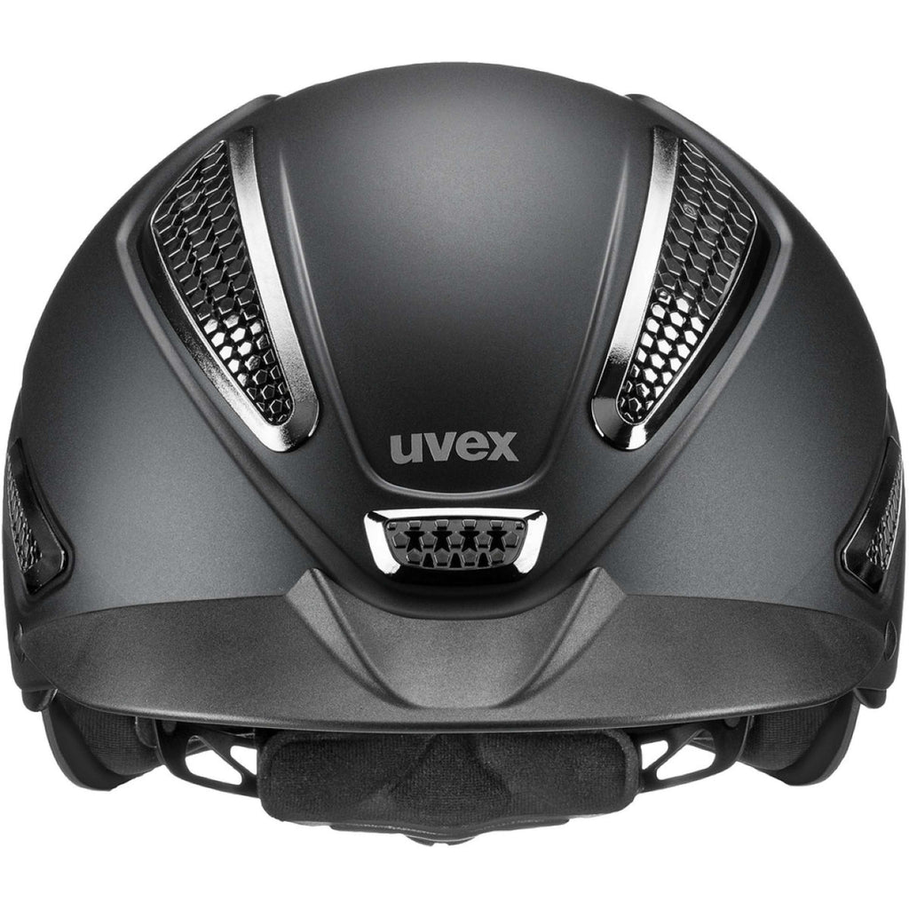 Uvex Cap Perfexxion III Chrome Black