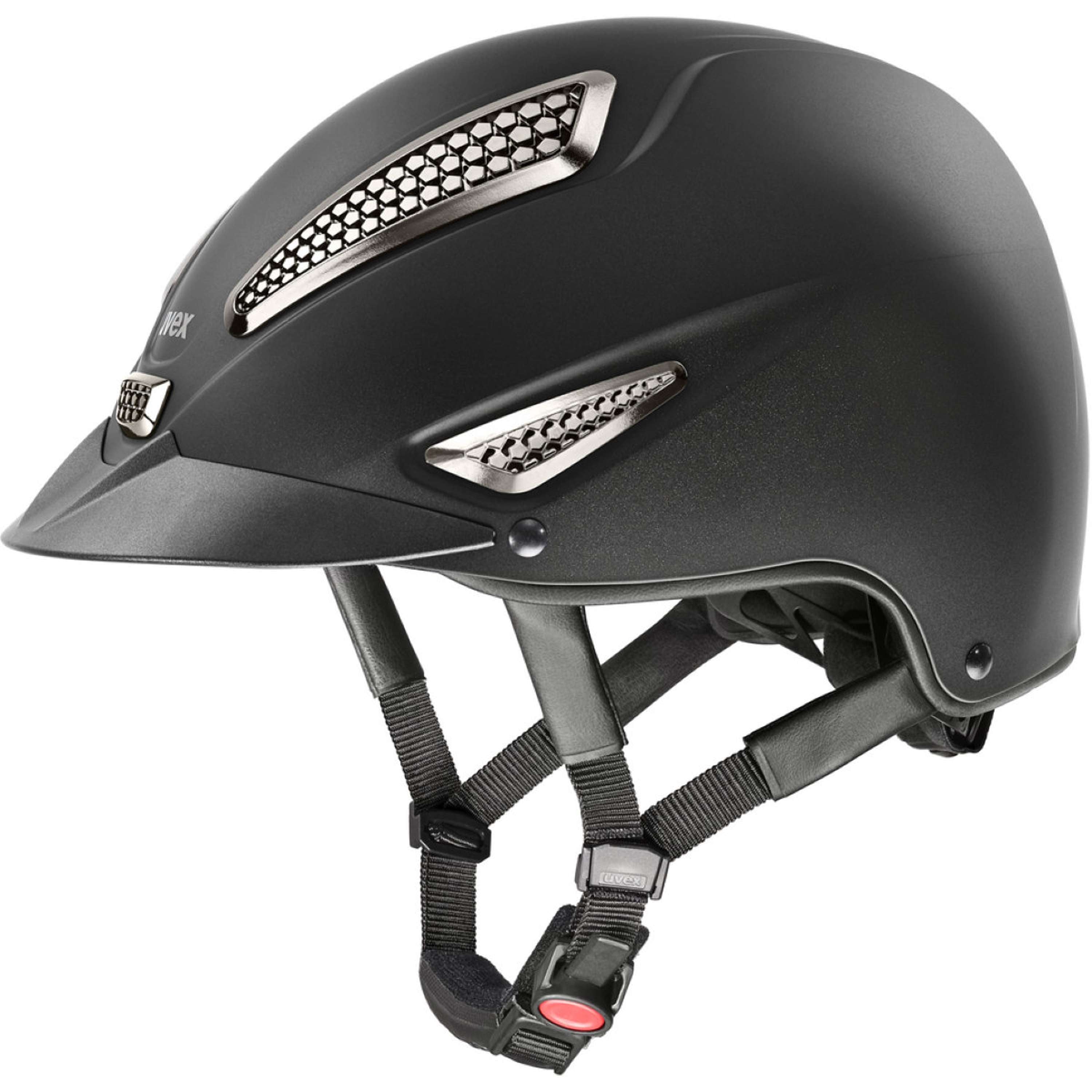 Uvex Cap Perfexxion III Chrome Black
