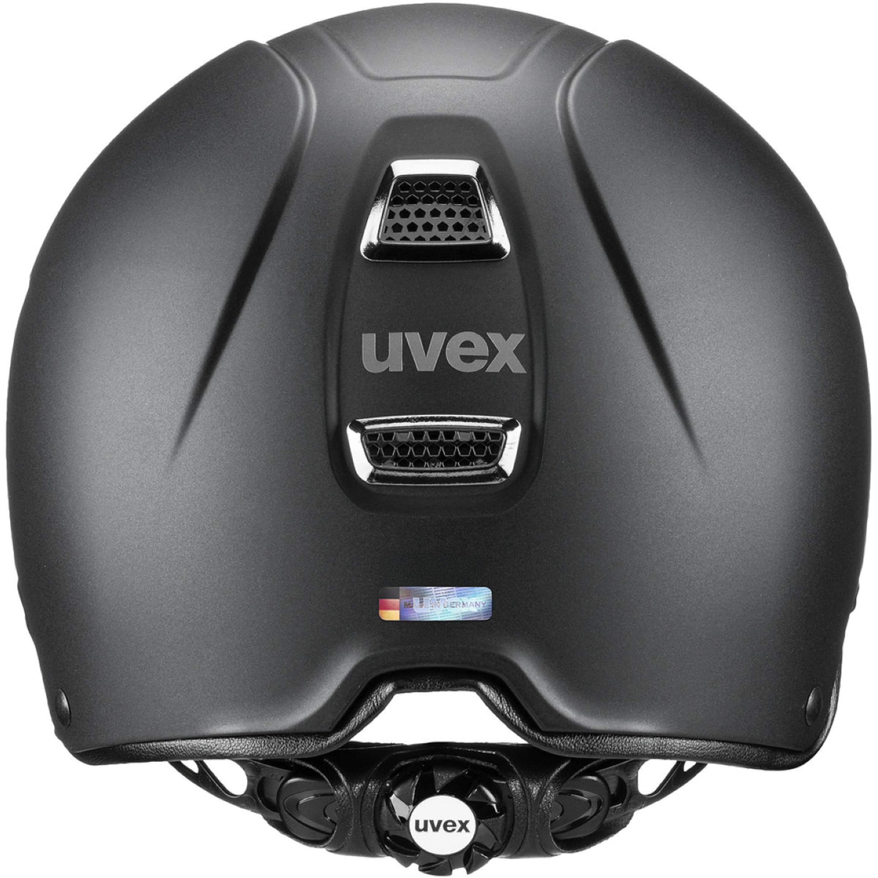Uvex Cap Perfexxion III Chrome Black