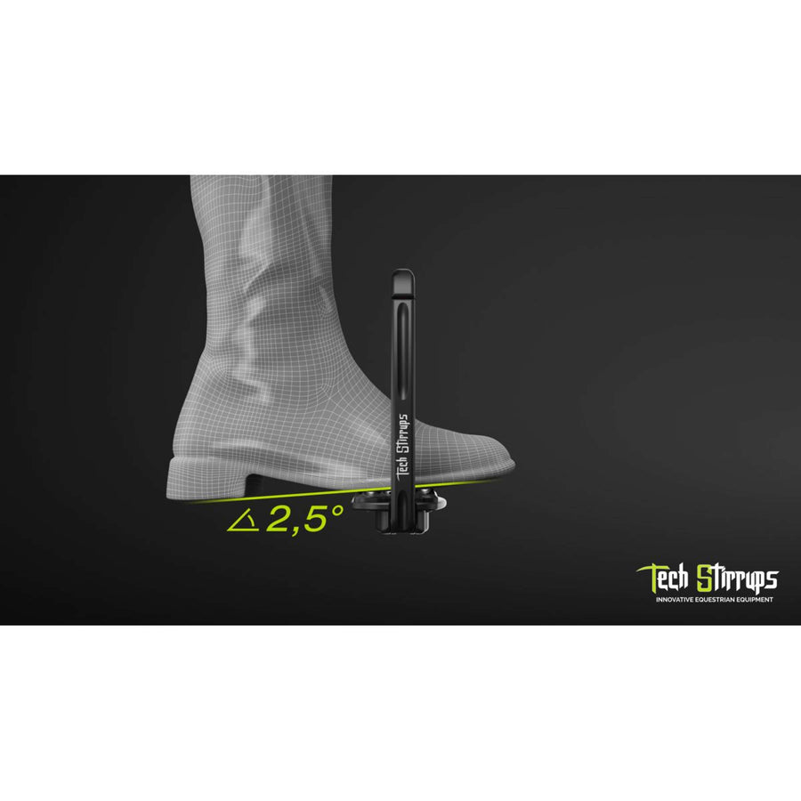 Tech Stirrups Stirrups Venice Sloped EVO Silver/Blue