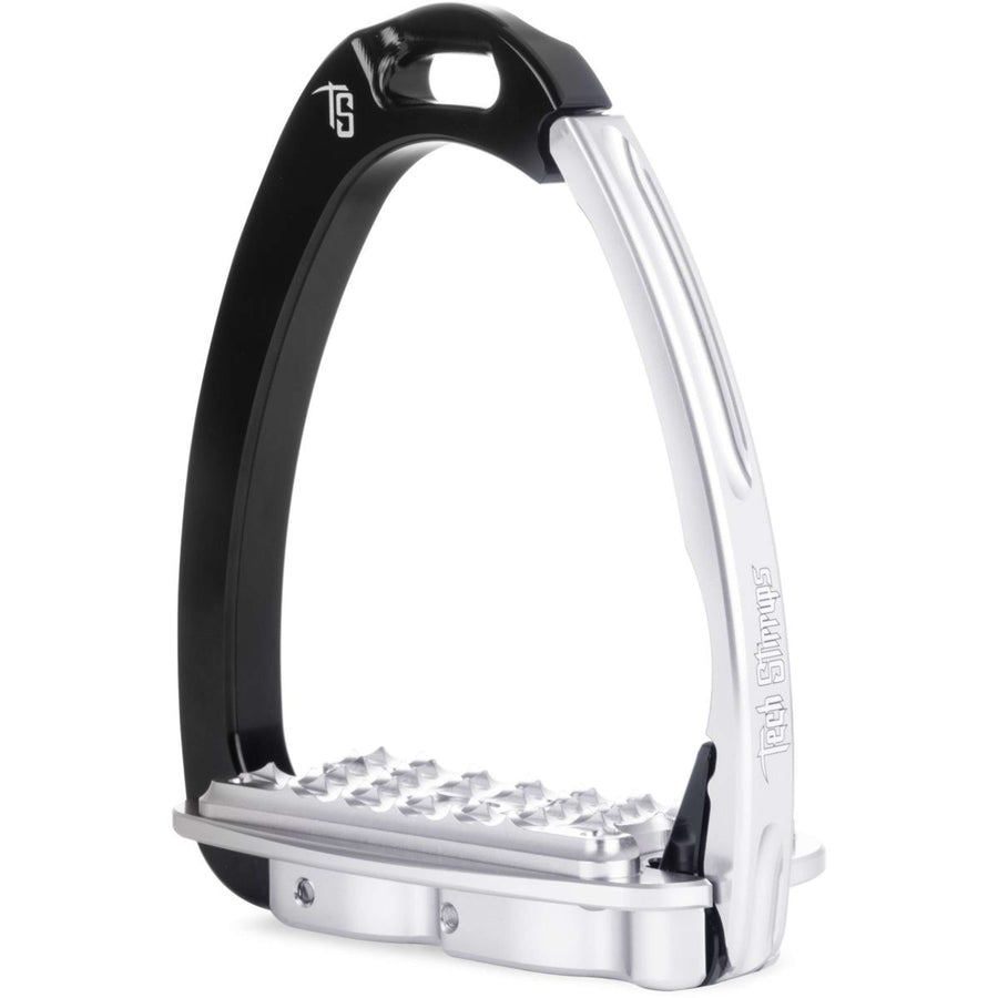 Tech Stirrups Stirrups Venice Sloped EVO Black/Silver
