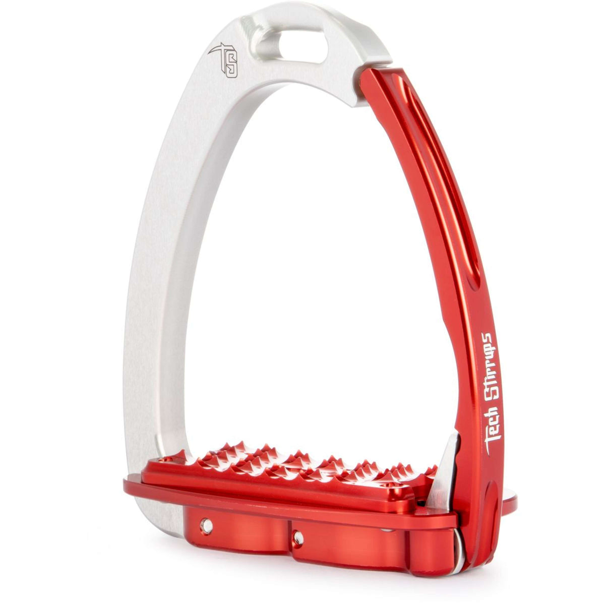 Tech Stirrups Stirrups Venice EVO Silver/Red