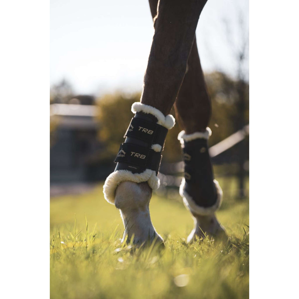 Veredus Leg Protectors TRB Save the Sheep Front Black