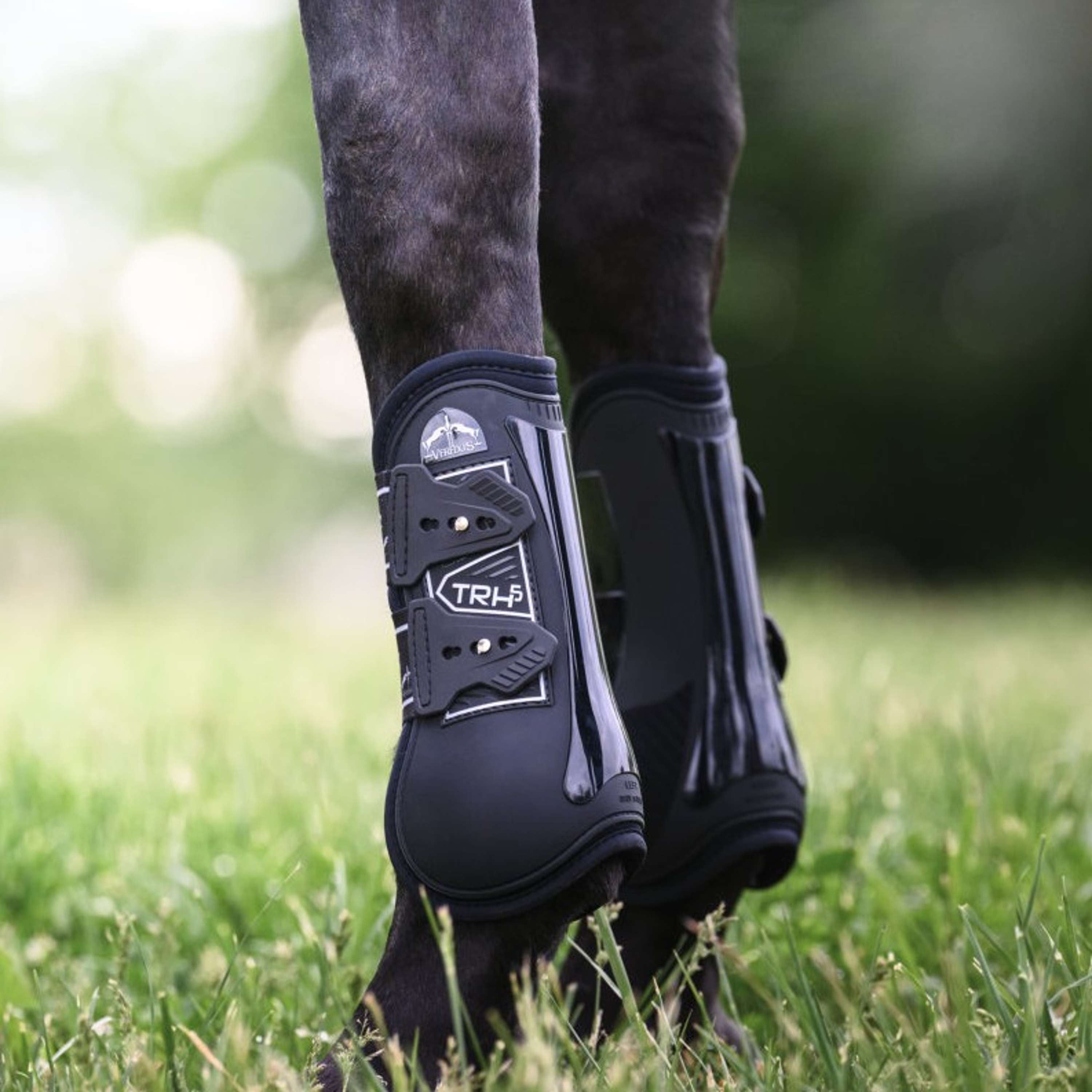 Veredus Tendon Boots TRH5 Front Black