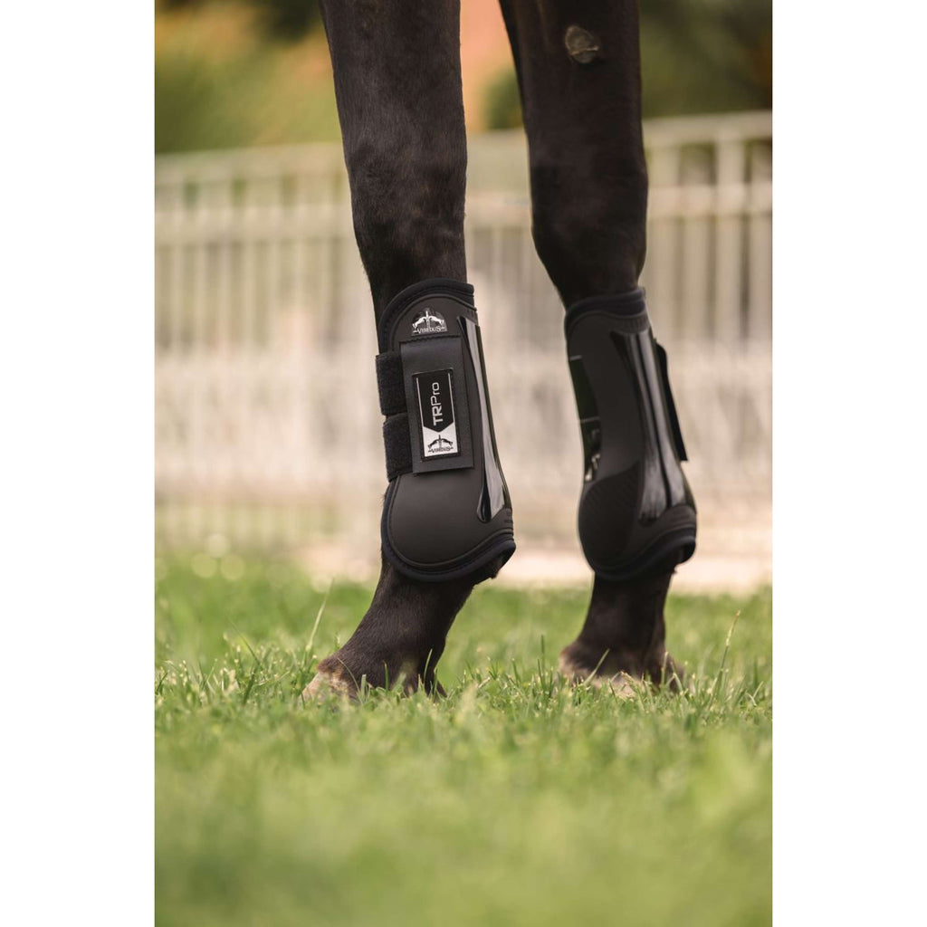 Veredus Tendon Boots TR PRO Front Black