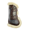 Veredus Tendon Boots Carbon Gel Absolute Save the Sheep Front Brown