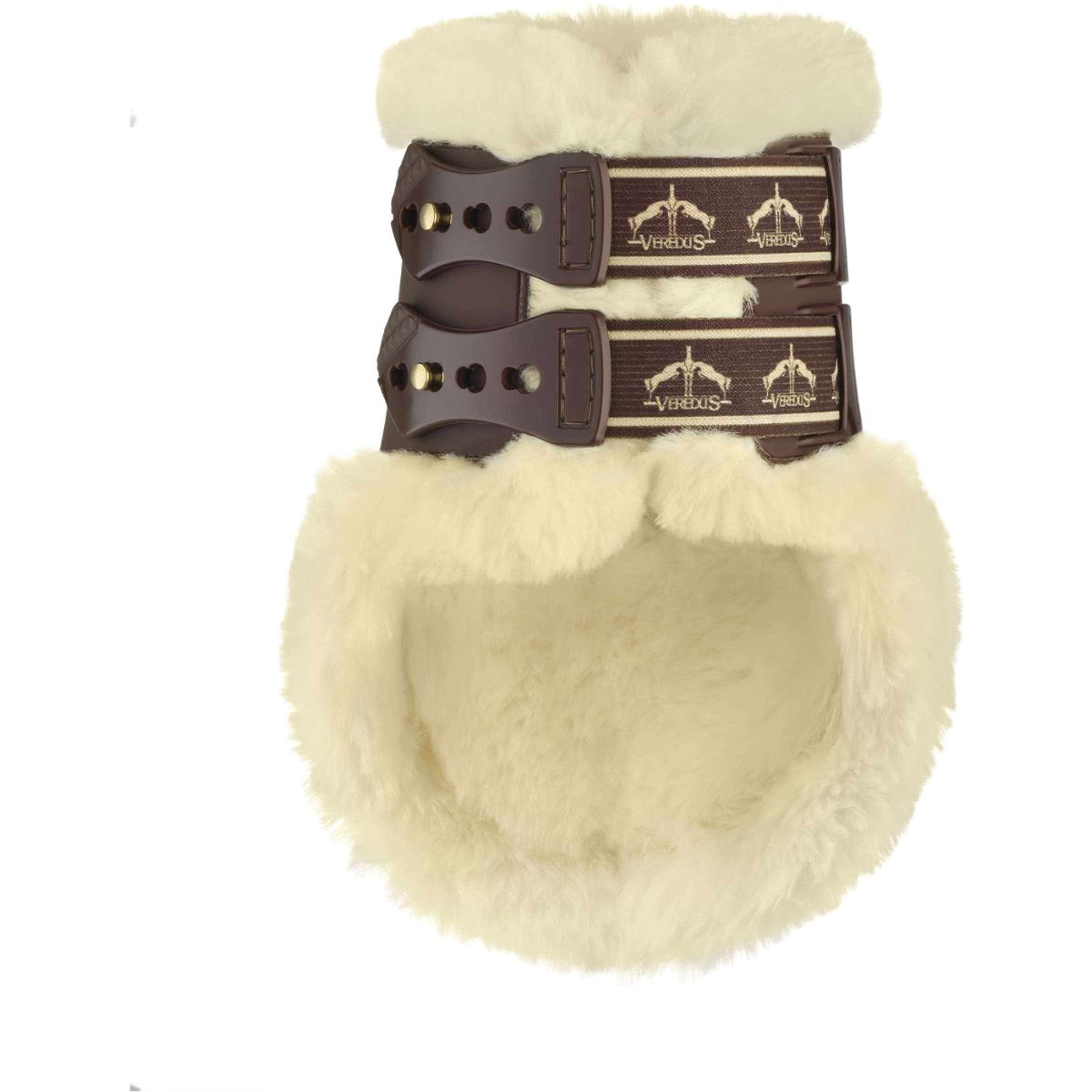 Veredus Fetlock Boots Carbon Gel Absolute Save the Sheep Rear  Brown