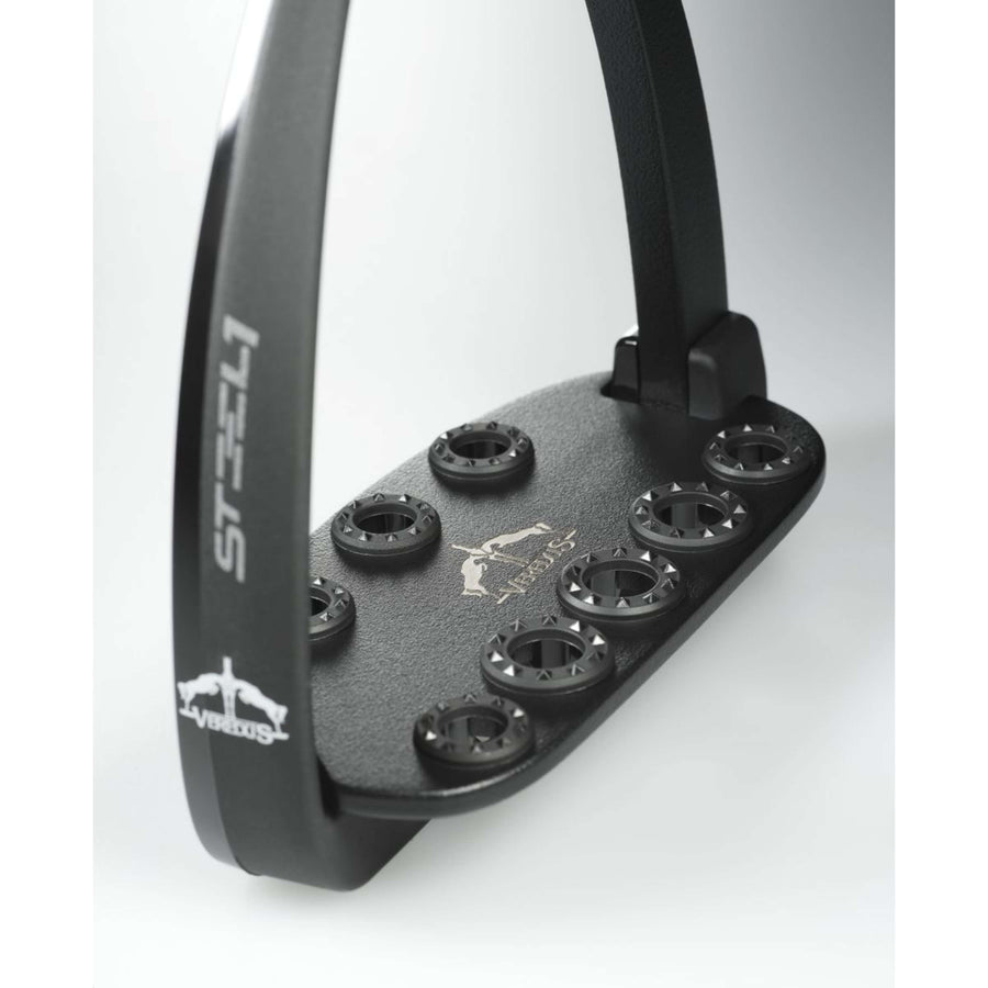 Veredus Stirrups Steel1 Dark Black