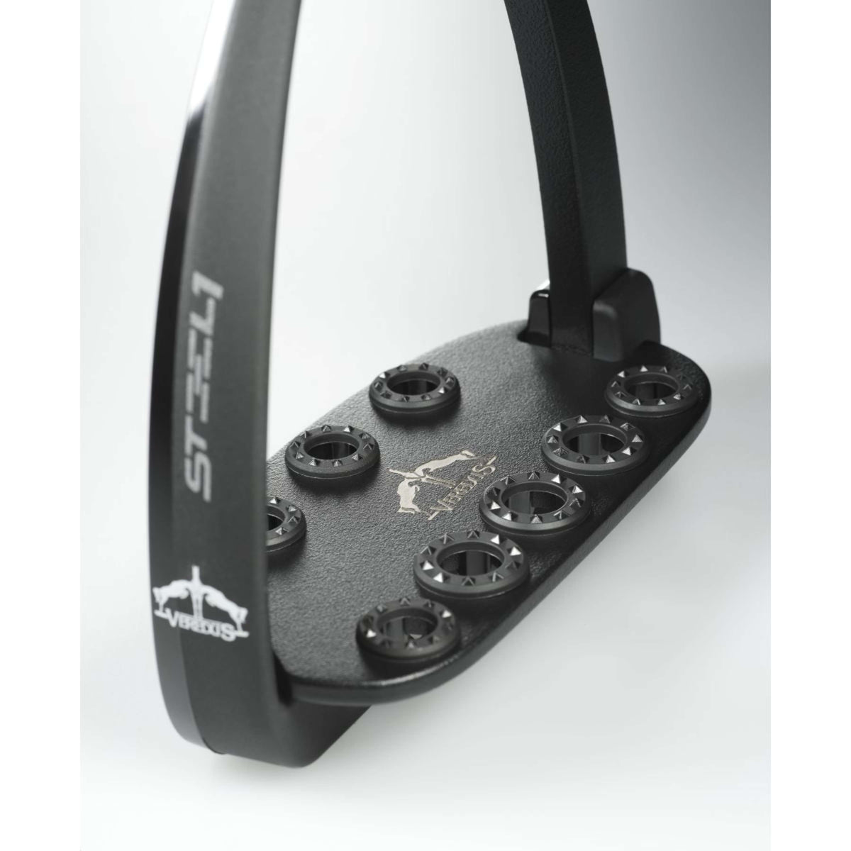Veredus Stirrups Steel1 Dark Black