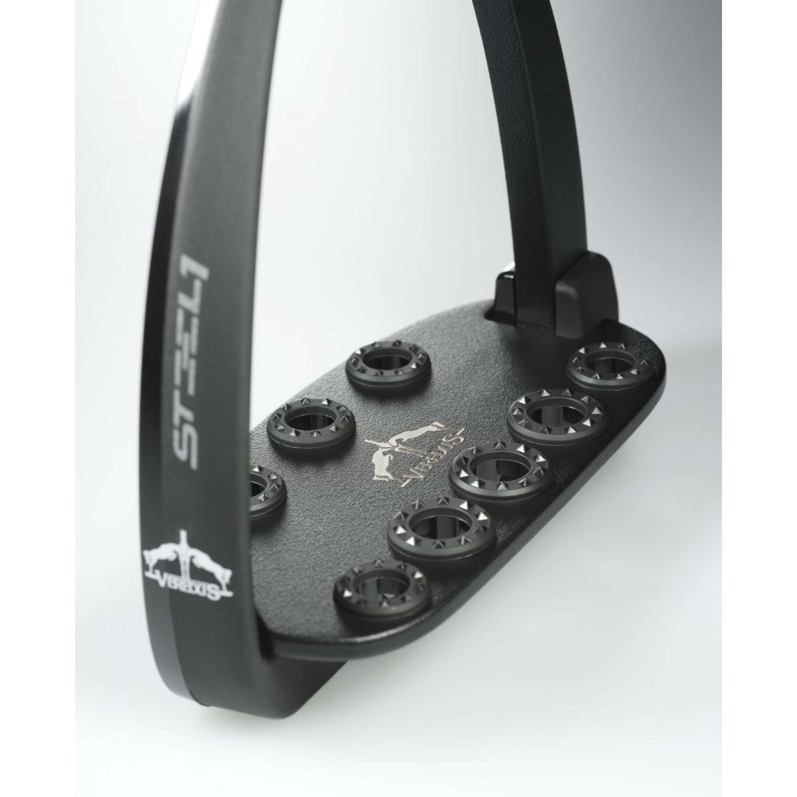 Veredus Stirrups Steel1 Dark Black