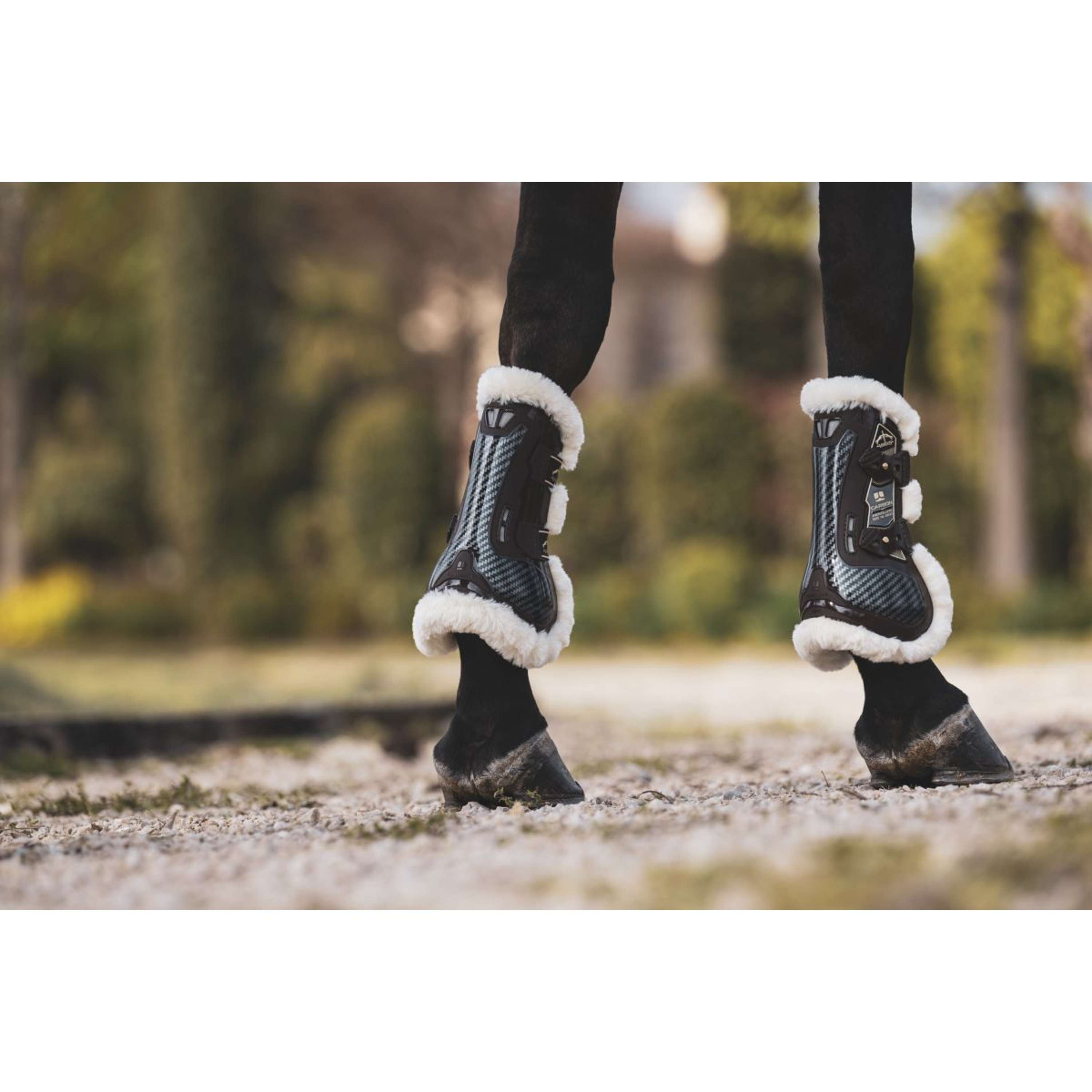 Veredus Tendon Boots Carbon Gel Absolute Save the Sheep Front Brown