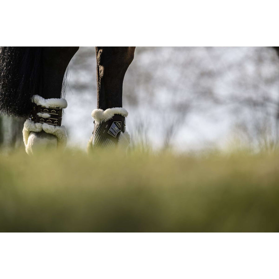 Veredus Fetlock Boots Carbon Gel Absolute Save the Sheep Rear  Brown