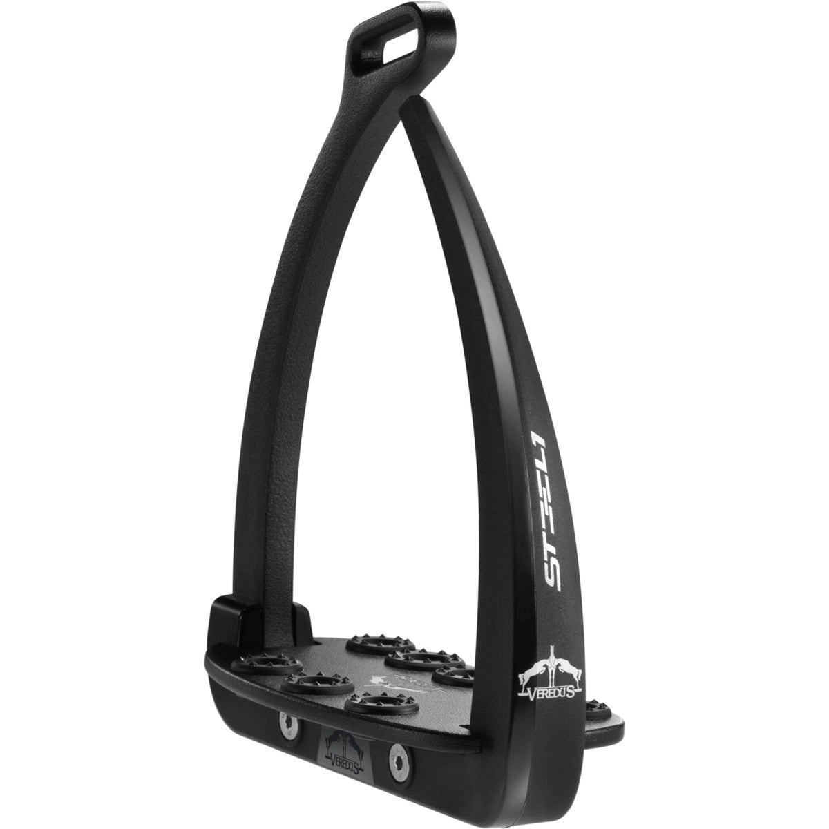 Veredus Stirrups Steel1 Dark Black