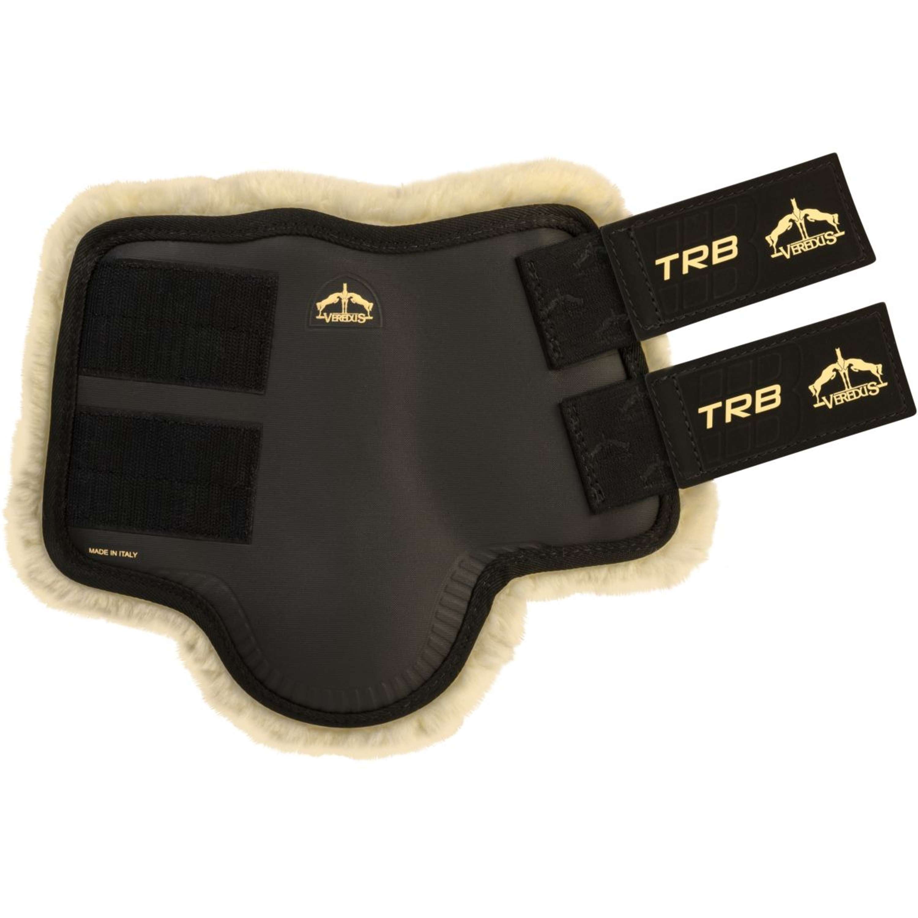 Veredus Leg Protectors TRB Save the Sheep Front Black