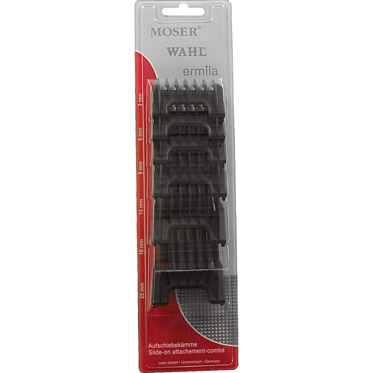 Moser Slide-On Grooming Comb Black