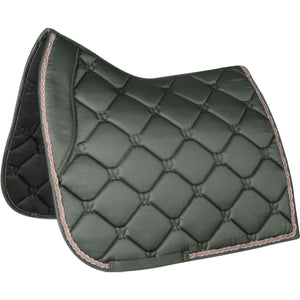 Waldhausen Saddlepad Valencia Dressage dark olive/Rosegold