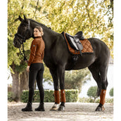 Waldhausen Saddlepad Valencia Dressage Cinnamon/Black