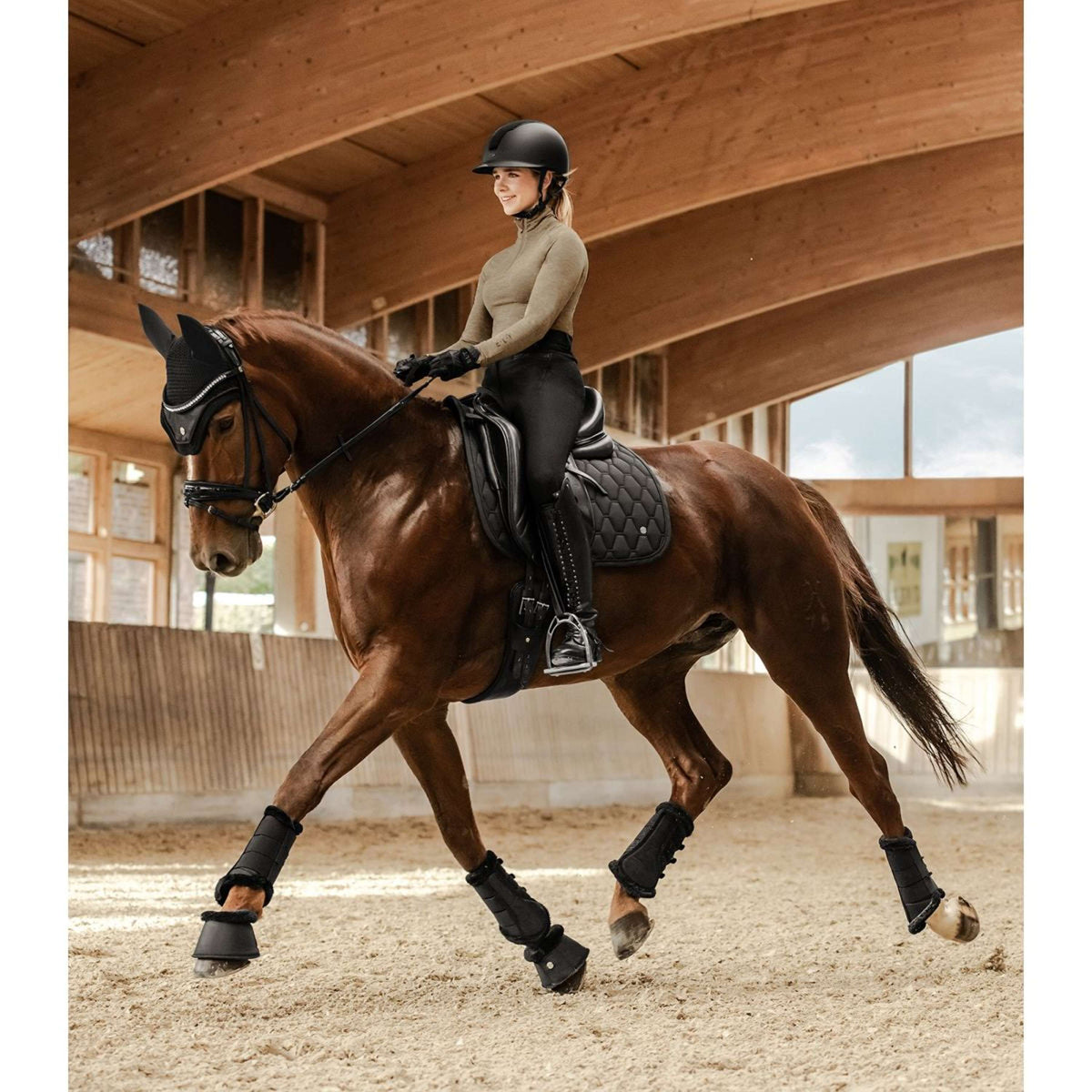 Waldhausen Saddlepad Phoenix Dressage Black