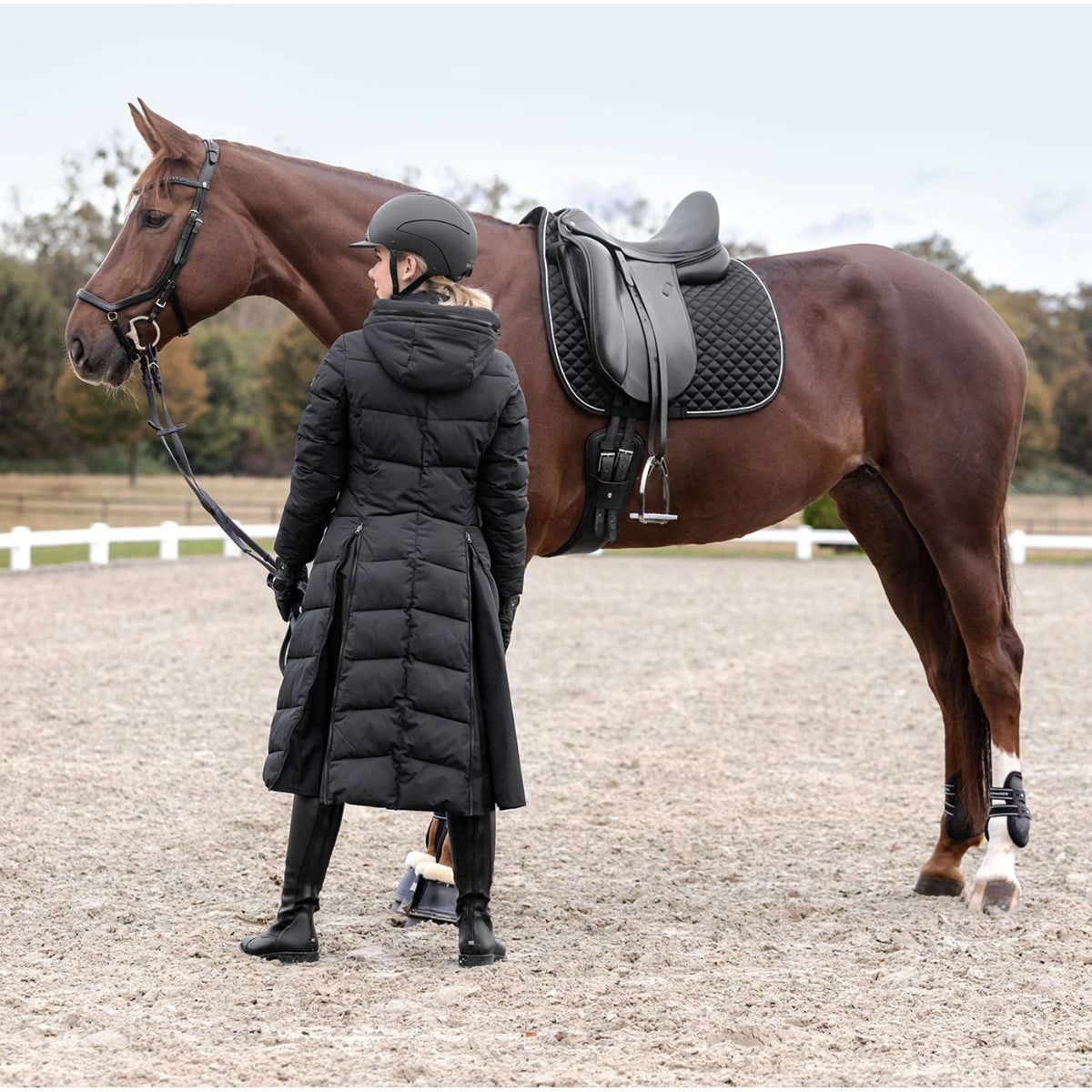Waldhausen Saddlepad Felix Glam Dressage Black