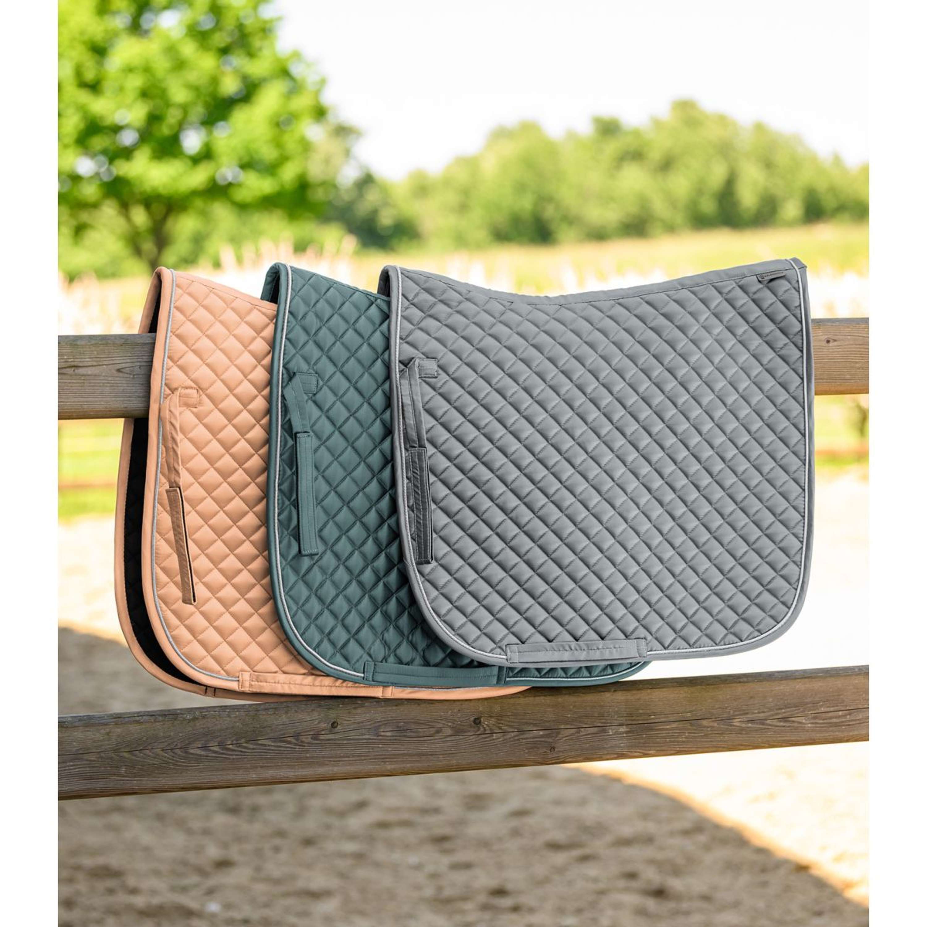 Waldhausen Saddlepad Felix Glam Dressage Peach