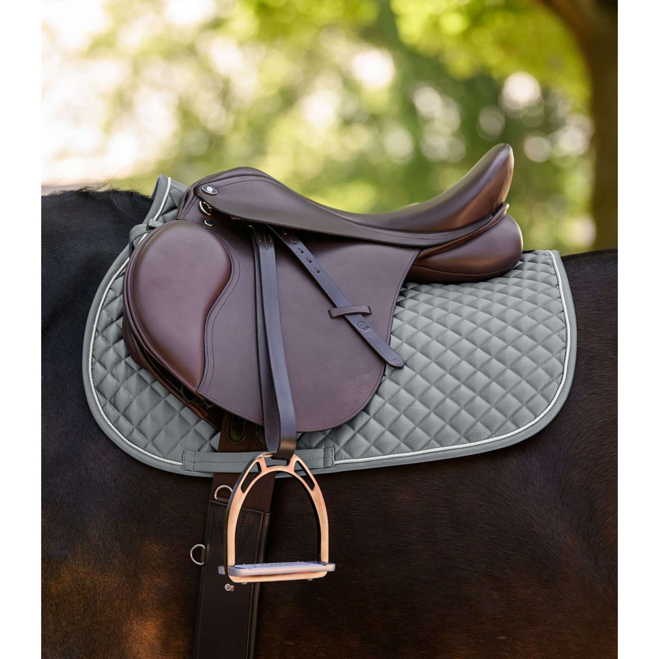 Waldhausen Saddlepad Felix Glam General Purpose Chrome Grey Waldhausen Saddlepad Felix Glam General Purpose Chrome Grey