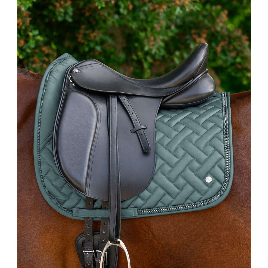Waldhausen Saddlepad Turin Dressage Pine Green