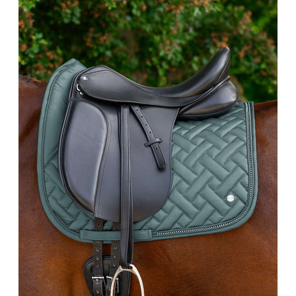 Waldhausen Saddlepad Turin Dressage Pine Green