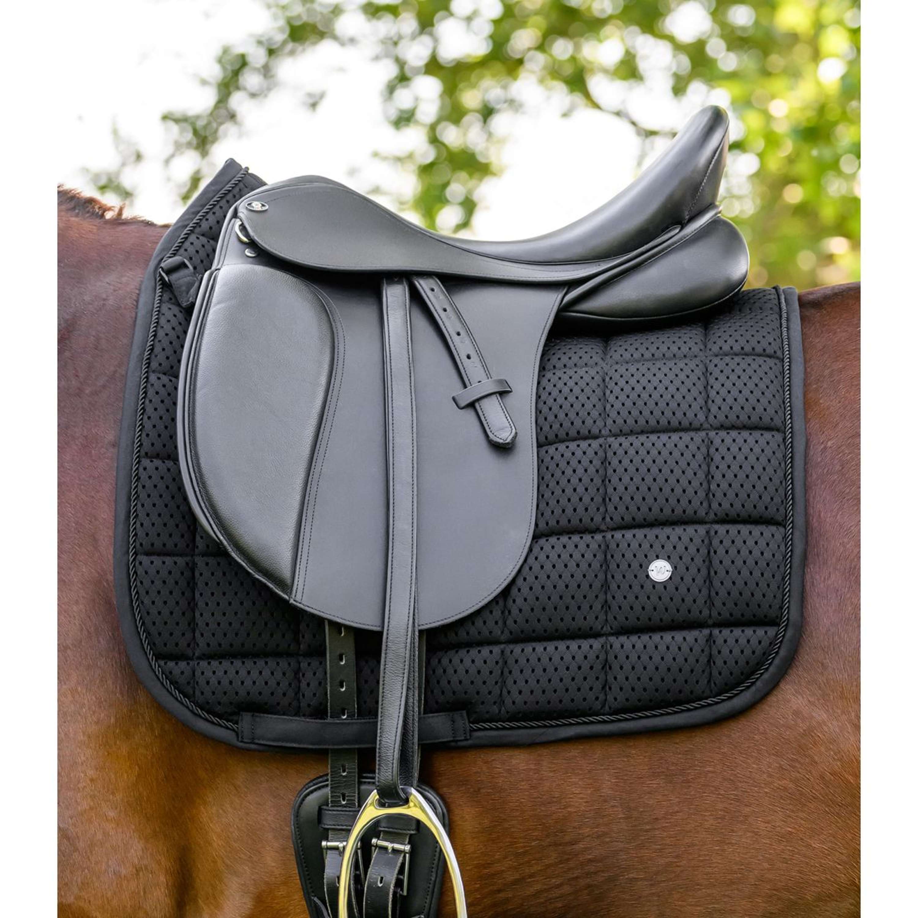 Waldhausen Saddlepad Breath Performance Dressage Black