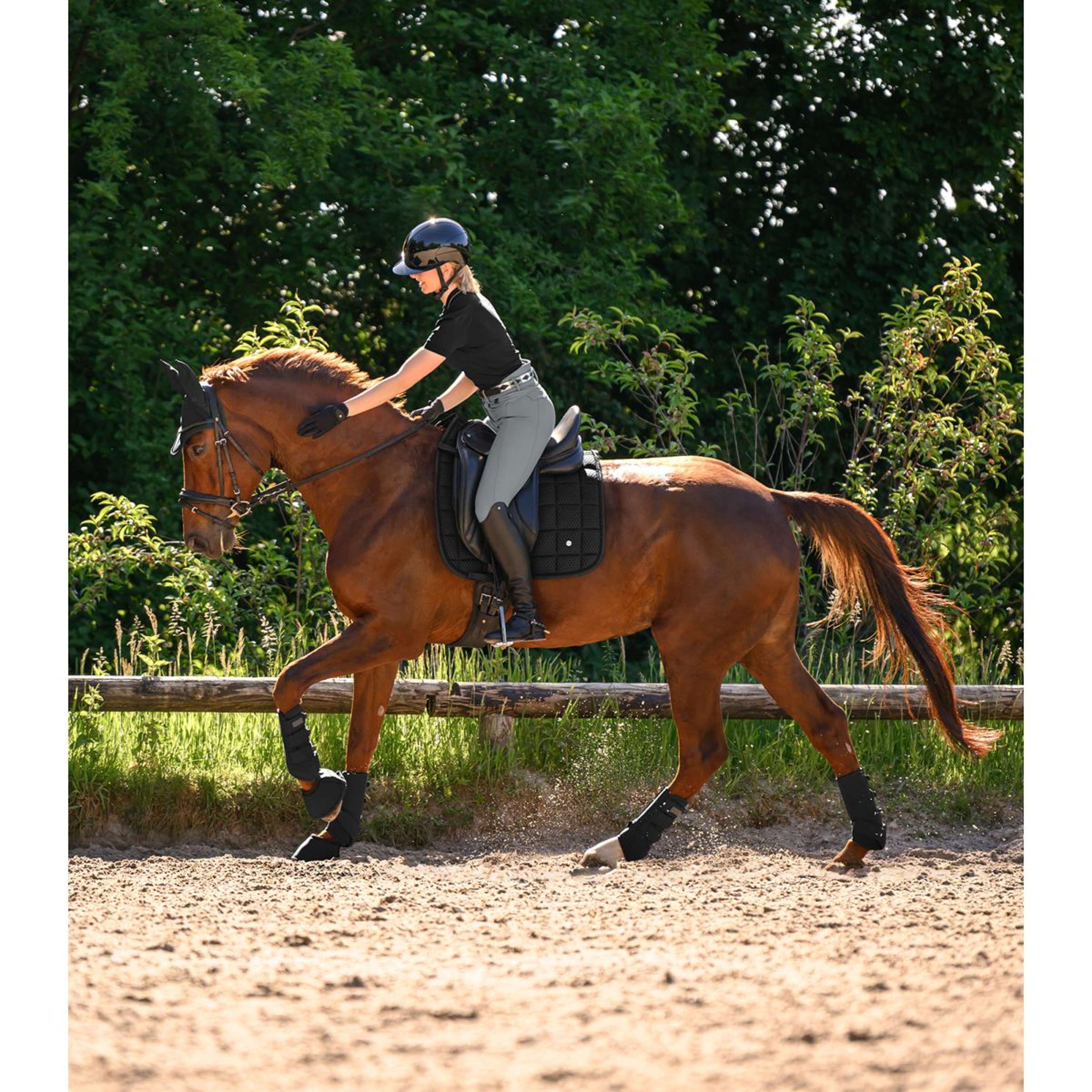 Waldhausen Saddlepad Breath Performance Dressage Black