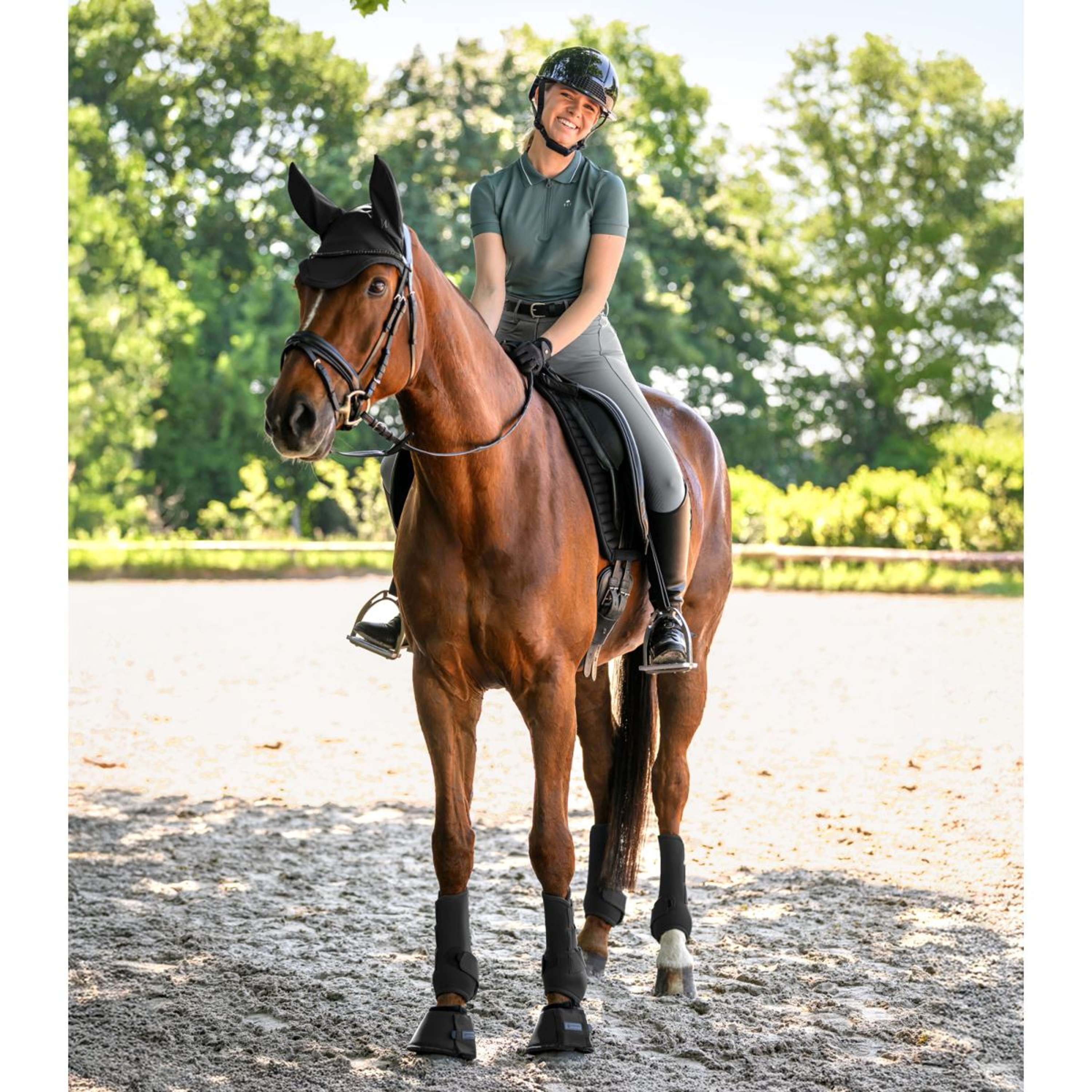 Waldhausen Saddlepad Trinidad Dressage Black