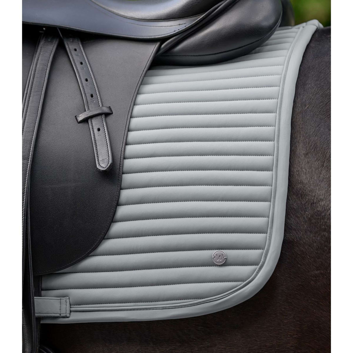 Waldhausen Saddlepad Trinidad Dressage Chrome Grey