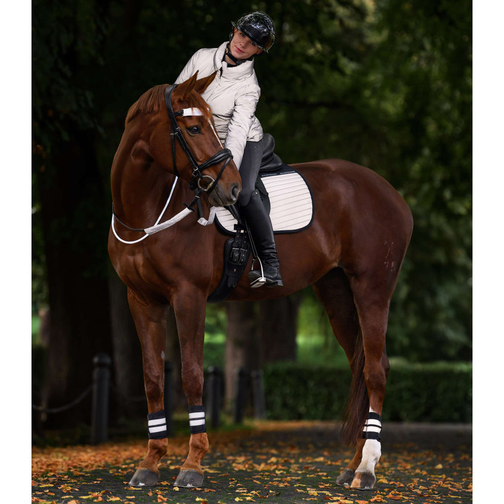 Waldhausen Saddlepad Reflex Dressage Silver Grey