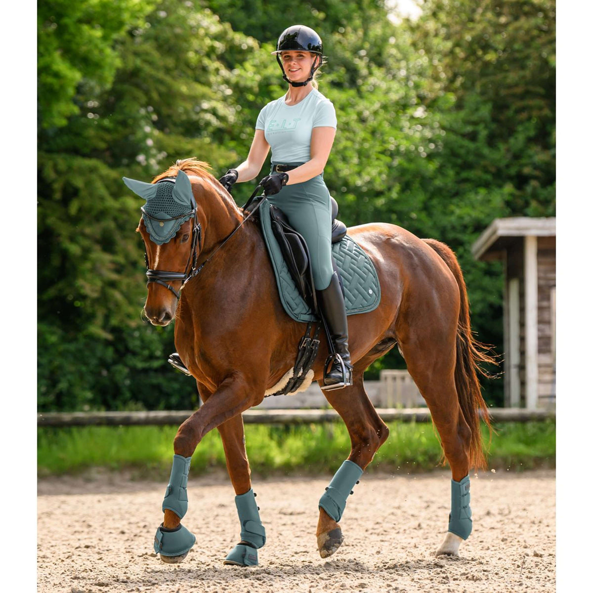 ELT Riding Legging Ella Pine Green