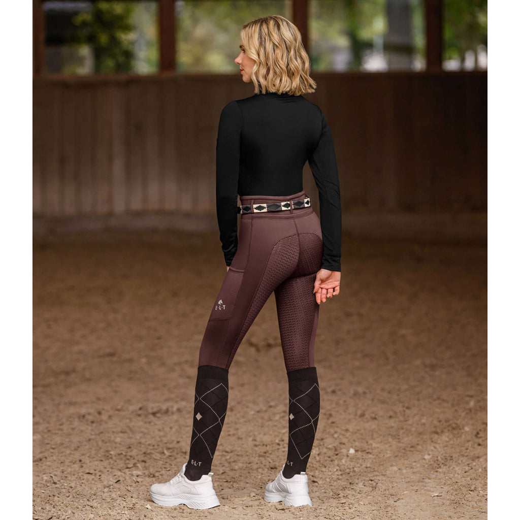 ELT Riding Legging Ella Mahogany