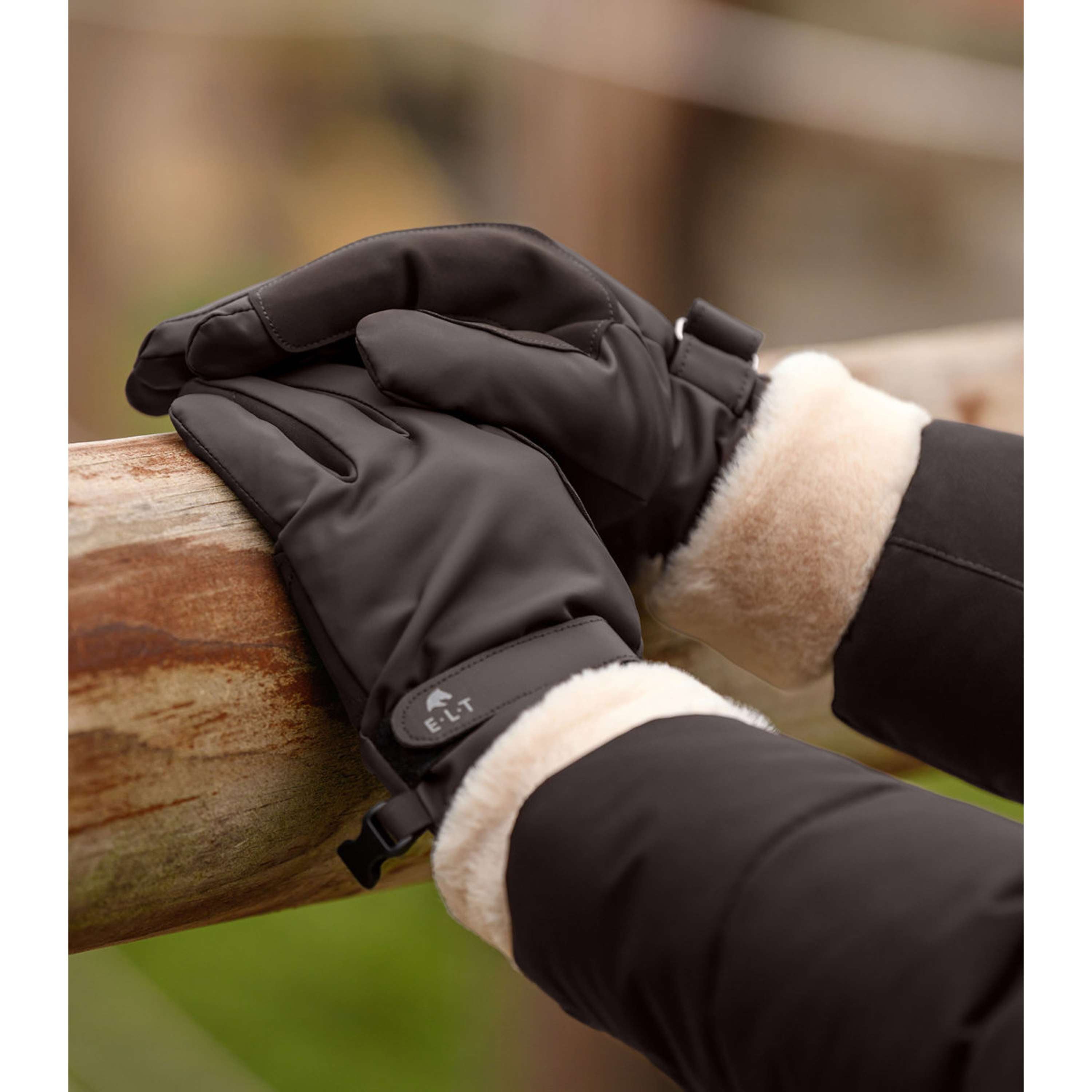 ELT Riding Gloves St. Moritz Espresso