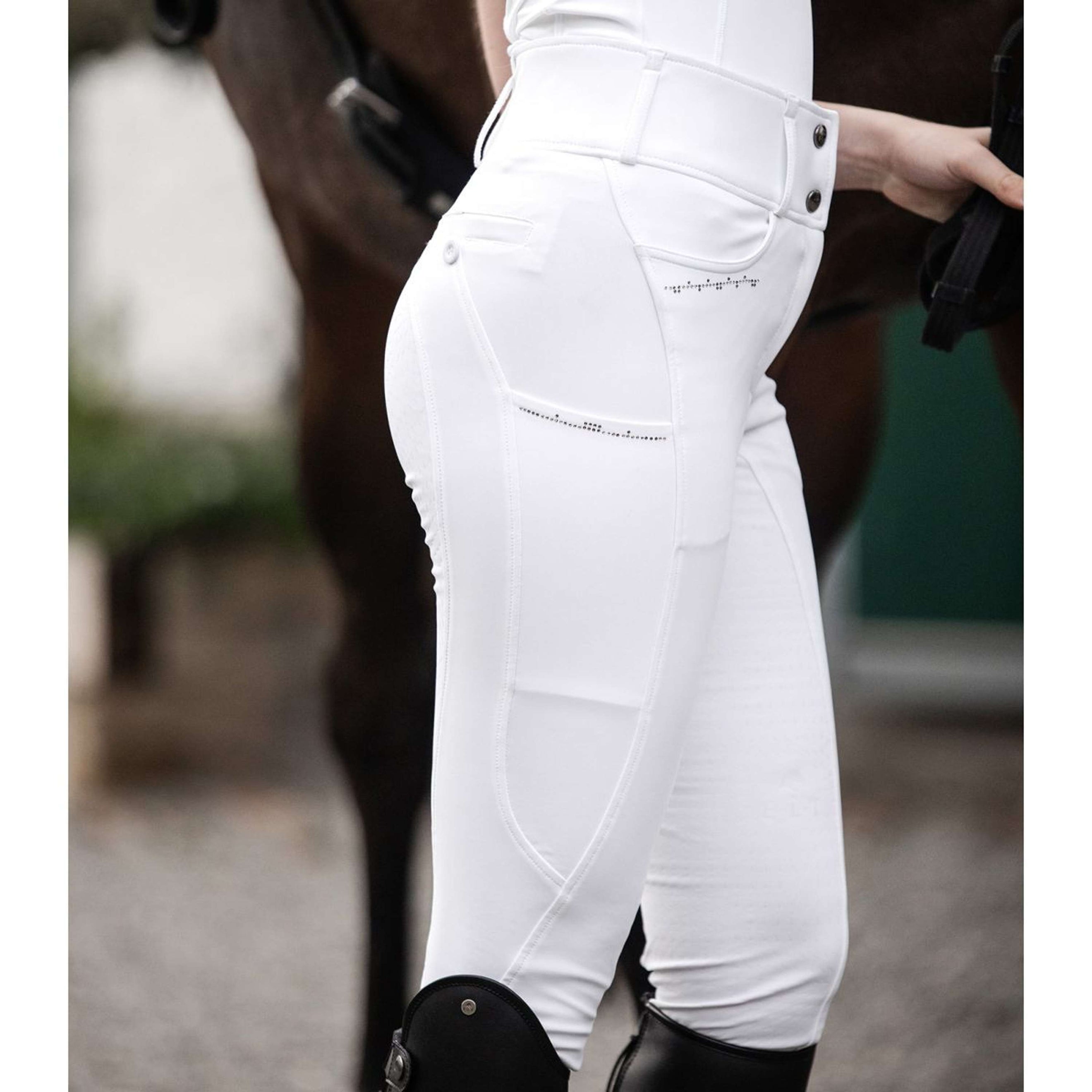 ELT Breeches Mathilda Glam High Waist White