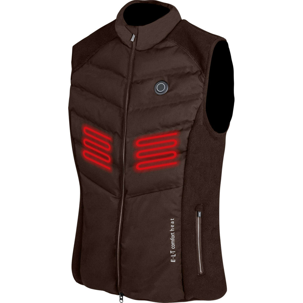 ELT Heated Vest Comfort Heat Espresso