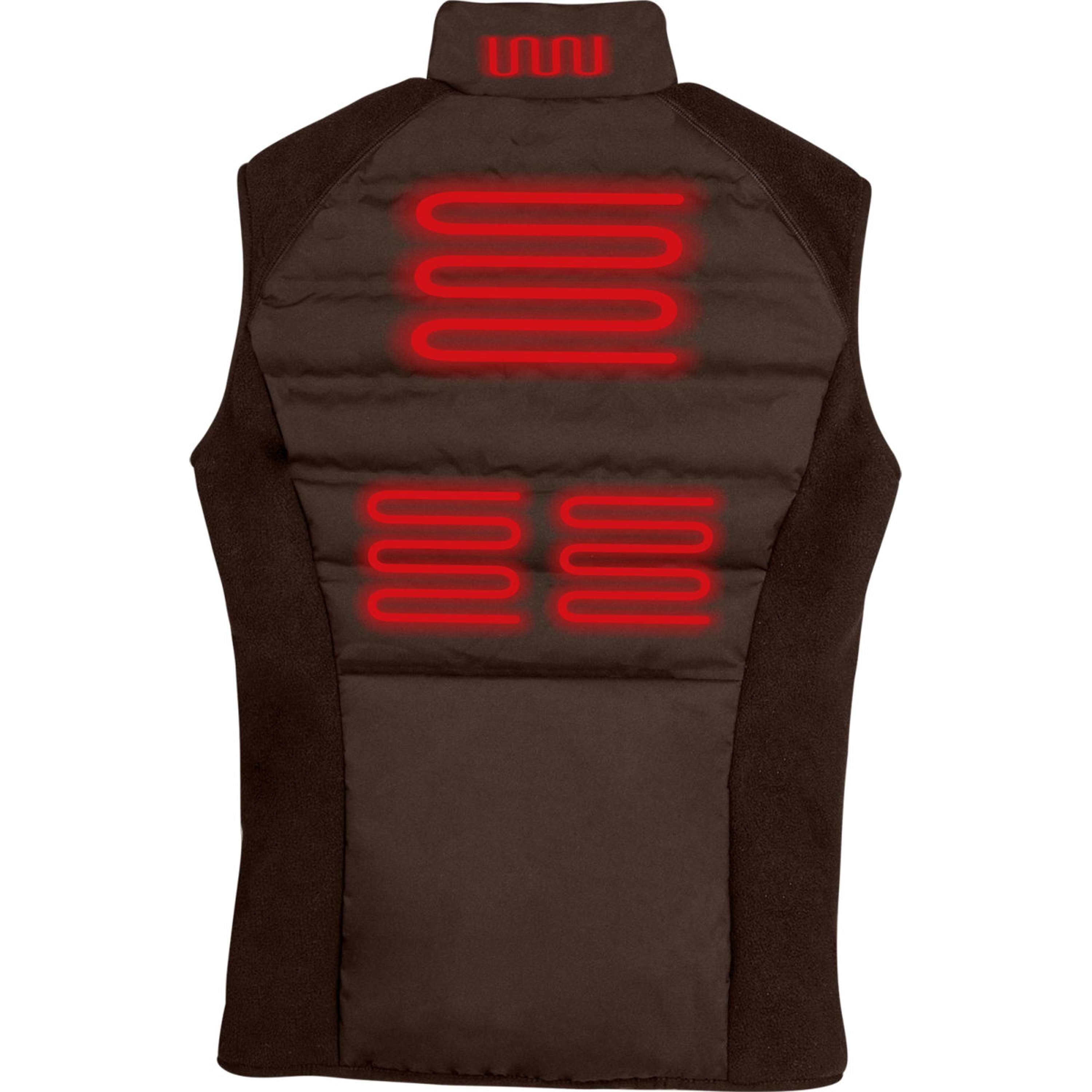 ELT Heated Vest Comfort Heat Espresso