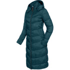 ELT Long Coat Oslo Petrol Blue