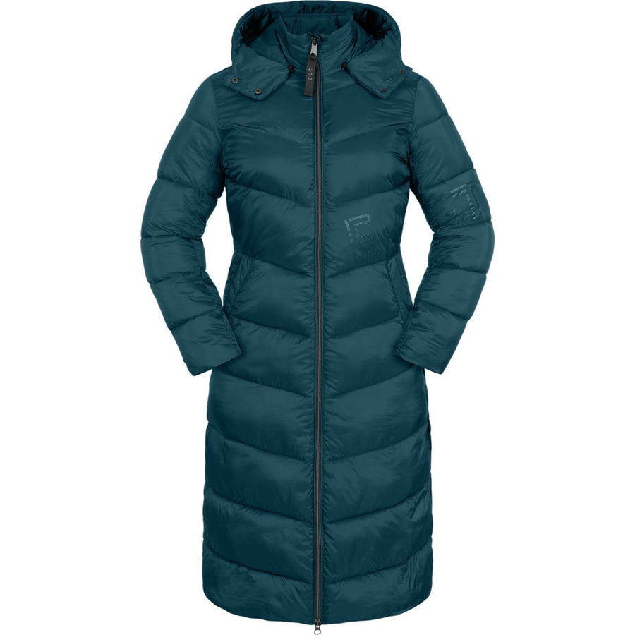ELT Long Coat Oslo Petrol Blue