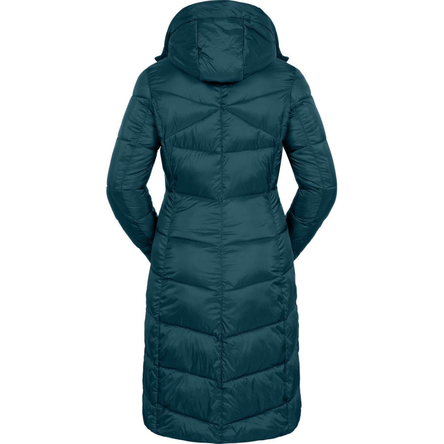 ELT Long Coat Oslo Petrol Blue