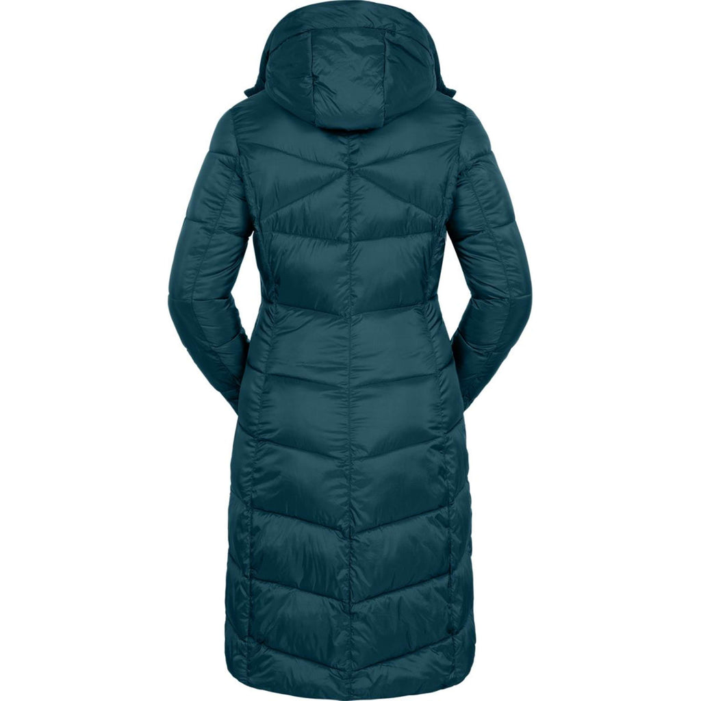 ELT Long Coat Oslo Petrol Blue