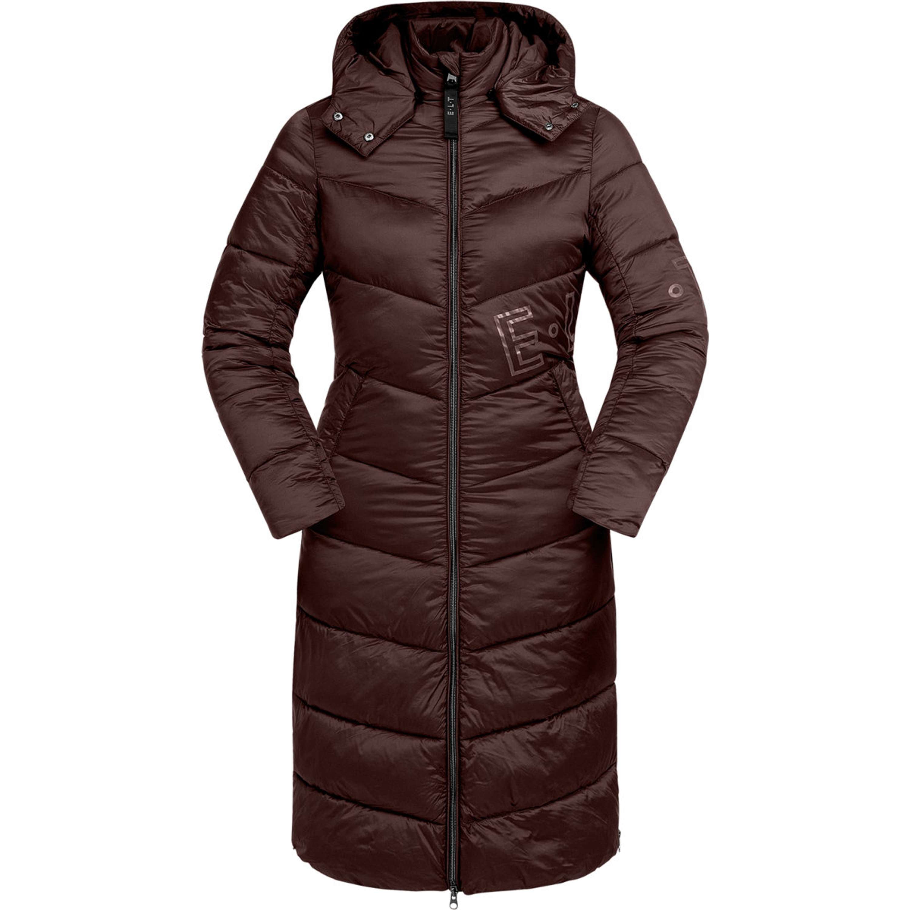 ELT Long Coat Oslo Mahogany